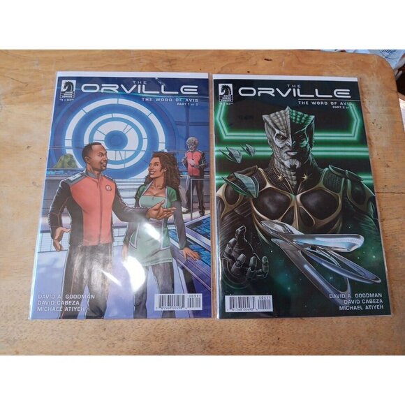 The Orville Comic Book Set Run #3 & #4 PART 1 AND 2 DARK HORSE COMICS - Picture 1 of 3